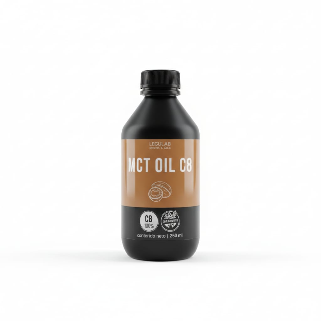 Mct Oil Puro C8 X 250 ml | Apto Keto - Vegano - Gmo Free