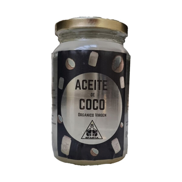 Aceite De Coco Virgen Orgánico Sparta X 360 cc