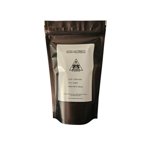 Ácido Ascórbico. Vitamina C Pura  x 250gr
