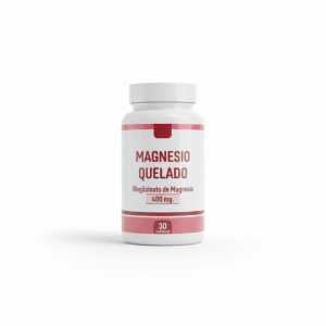 Magnesio quelado x 30 capsulas . 400mg