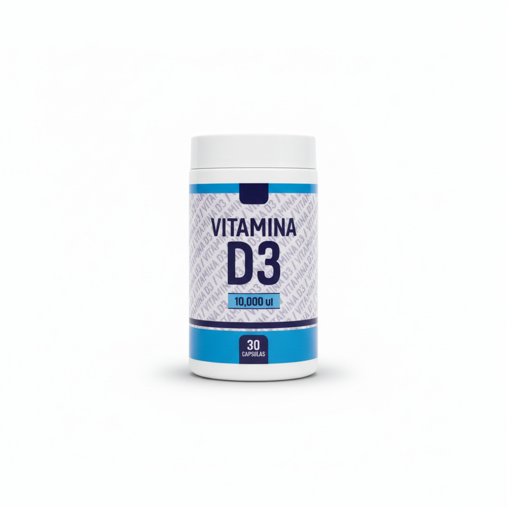 Vitamina D3 10.000ui x 30 capsulas
