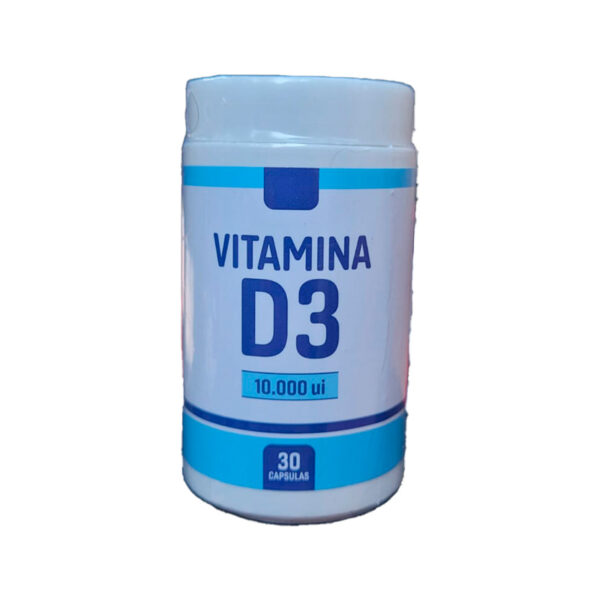Vitamina D3 10.000ui x 30 capsulas