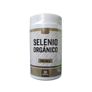 Selenio orgánico 200mcg x 30 capsulas