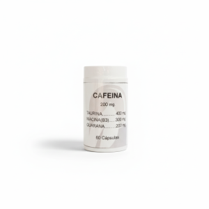 Cafeina 200mg - 60 capsulas