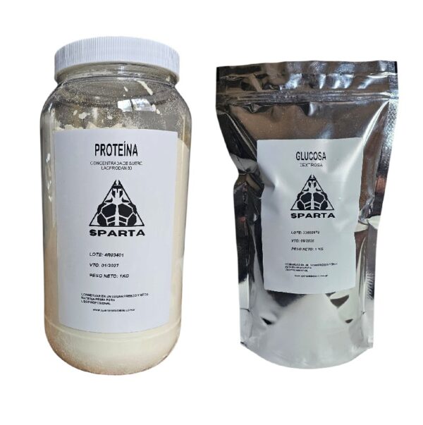 Combo Proteina + glucosa dextrosa