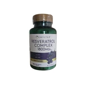 Resveratrol 1800mg 180 Capsulas - Carlyle