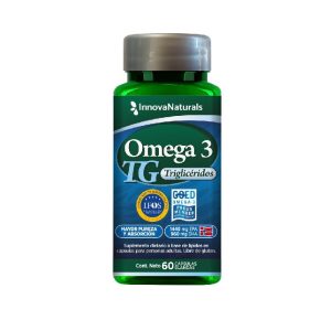 Omega 3 TG- trigliceridos x 60 capsulas Innovanaturals