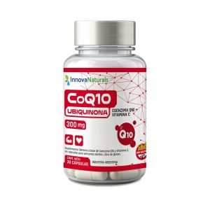 Coenzima Q10 ubiquinona + vit C . 30 caps. innovanaturals