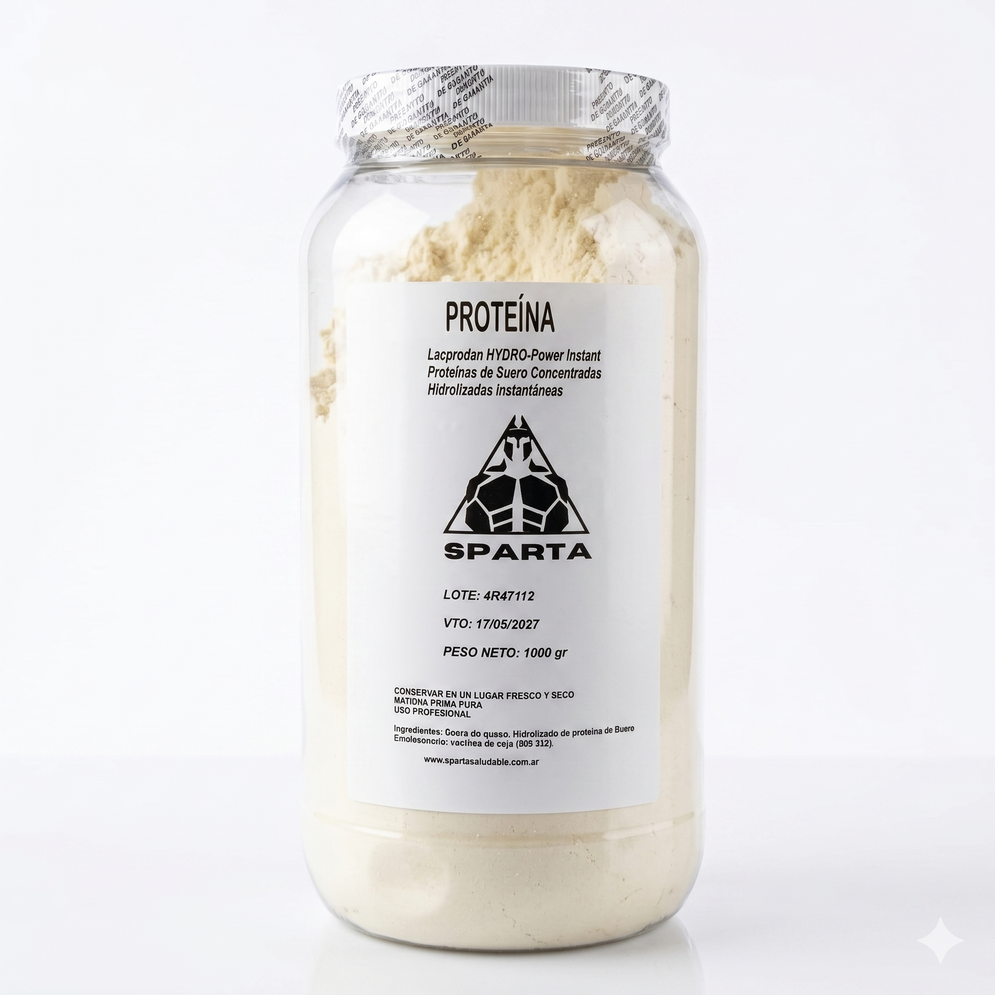 Proteína Lacprodan Hydro-power Instant- Concetradas De Suero 1kg